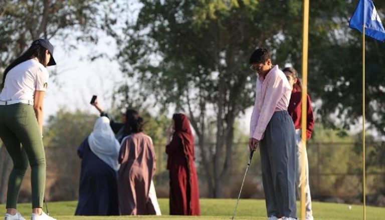 الجولف النسائي في السعودية