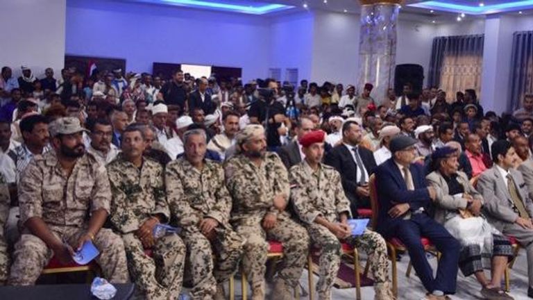 جانب من أحياء المقاومة الوطنية الذكرى الأولى لتأسيس مكتبها الـسياسي جانب من إحياء المقاومة الوطنية الذكرى الأولى لتأسيس مكتبها الـسياسي