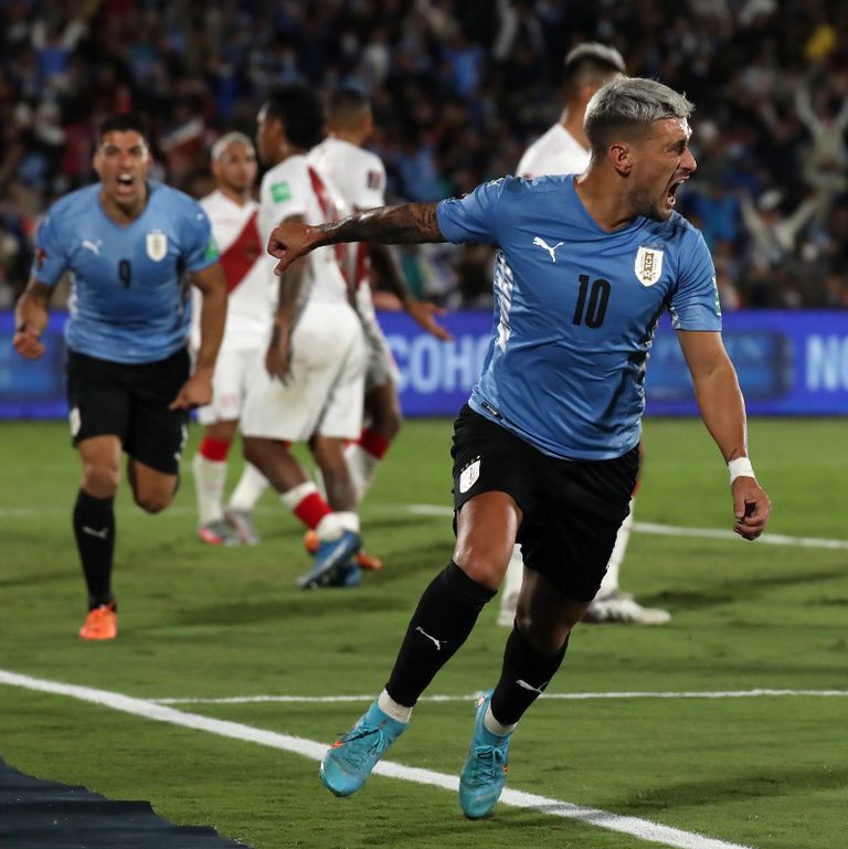 لاعبو منتخب الأوروجواي