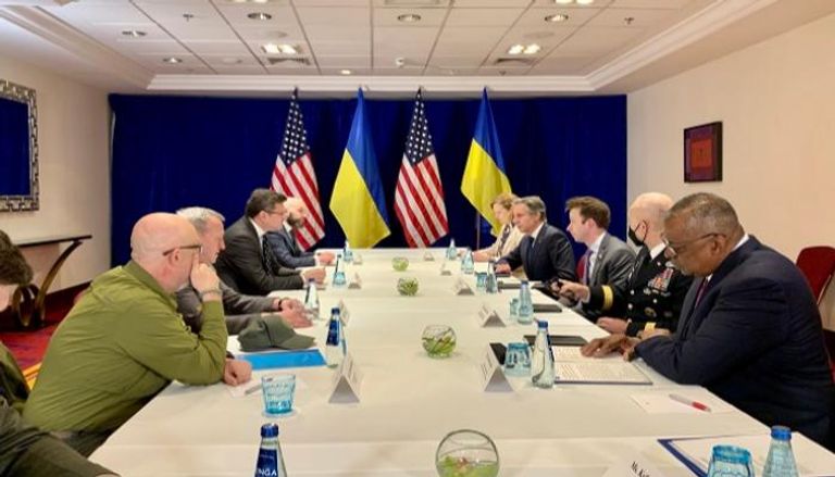 لقاء رباعي يضم وزراء خارجية ودفاع الولايات المتحدة وأوكرانيا