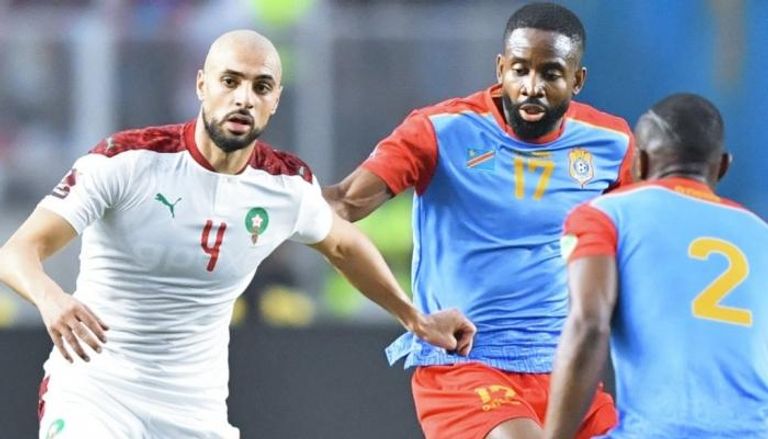 مباراة المغرب والكونغو الديمقراطية في تصفيات كأس العالم 2022