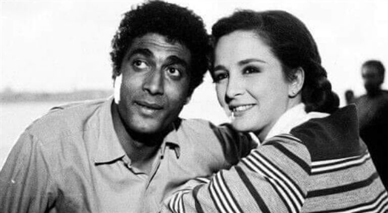 أحمد زكي مع رغدة