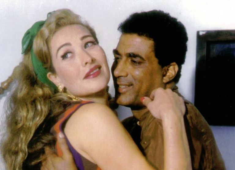 أحمد زكي مع رغدة