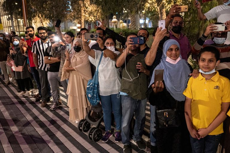 من فعاليات ساعة الأرض في إكسبو دبي