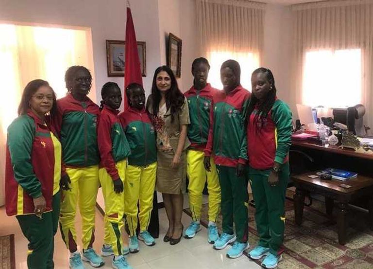 السفيرة المصرية تستقبل وفداً سنغالياً - صورة أرشيفية منتخب مصر