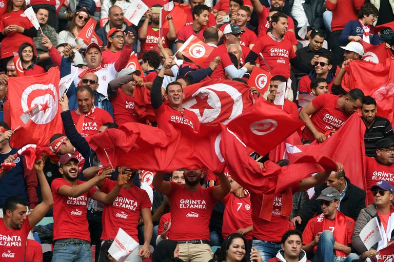 جماهير منتخب تونس نادر الغندري لاعب منتخب تونس