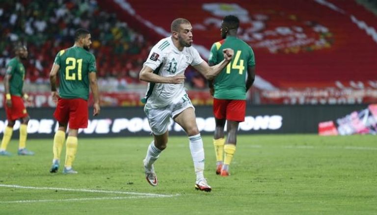 مباراة الجزائر والكاميرون في تصفيات كأس العالم 2022