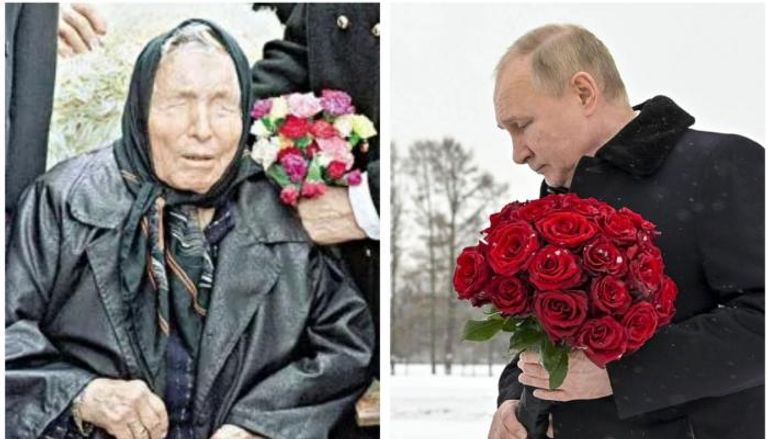 بوتين والعرافة بابا فانجا