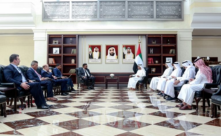 رئيس غويانا يزور صندوق أبوظبي للتنمية