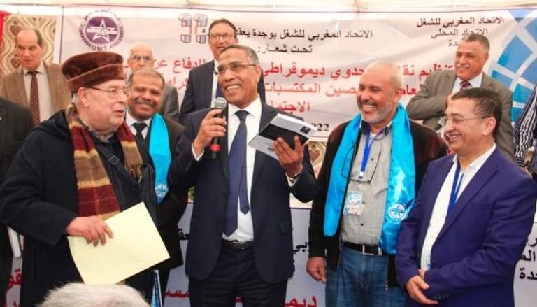 الميلودي المخارق، الأمين العام لنقابة الاتحاد المغربي للشغل