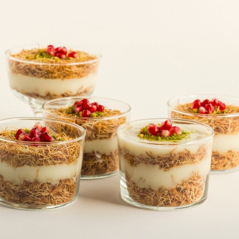 كنافة بالياميش طرق مختلفة لعمل ياميش رمضان