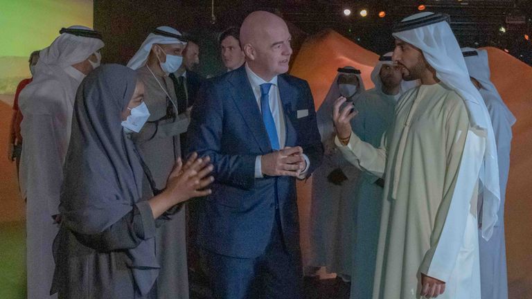 جياني إنفانتينو رئيس الاتحاد الدولي لكرة القدم