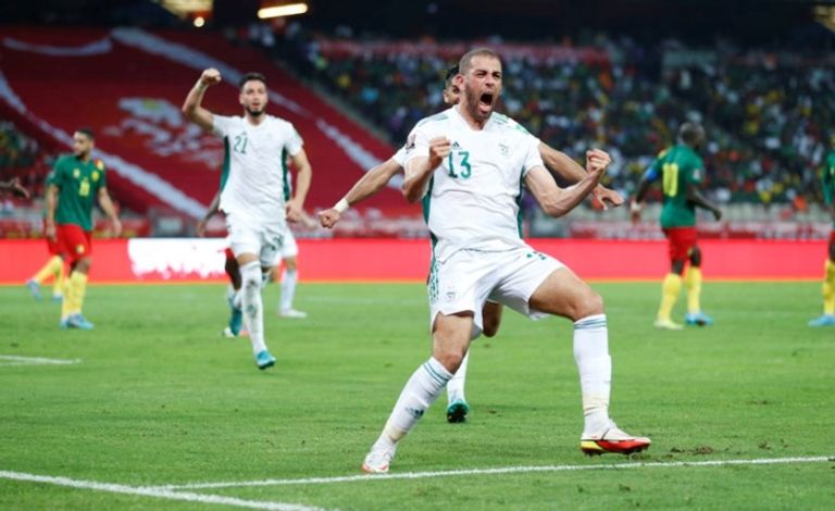 فرحة سليماني بهدف الذهاب جمهور منتخب الجزائر