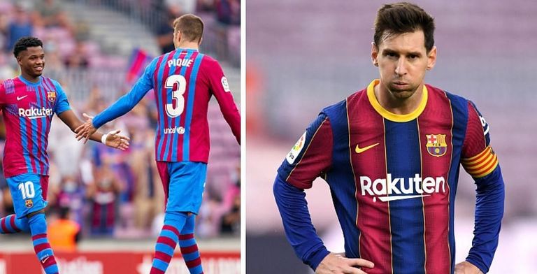 بيكيه وفاتي وميسي