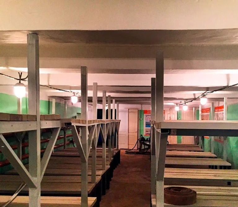 بوتين خلال زيارته للمركز النووي الفيدرالي الروسي