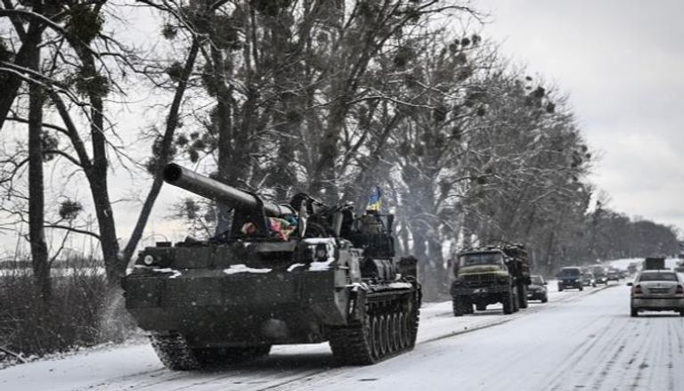 آليات عسكرية أوكرانية - أ.ف.ب