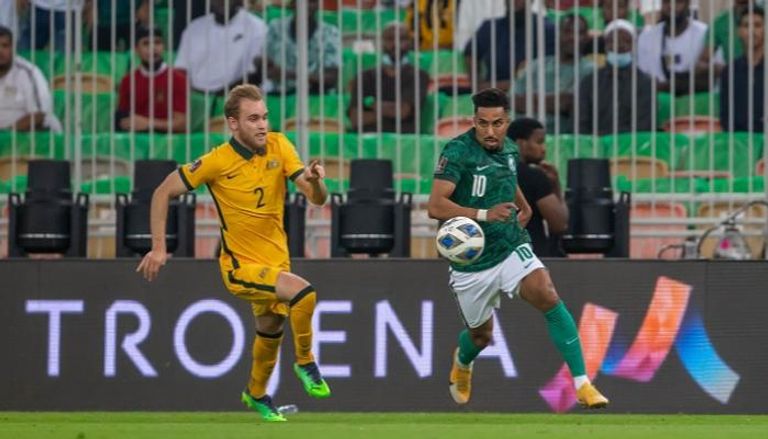مباراة السعودية وأستراليا في تصفيات كأس العالم 2022