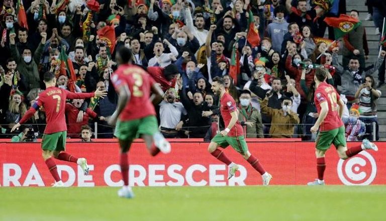 مباراة البرتغال ومقدونيا الشمالية في تصفيات كأس العالم 2022