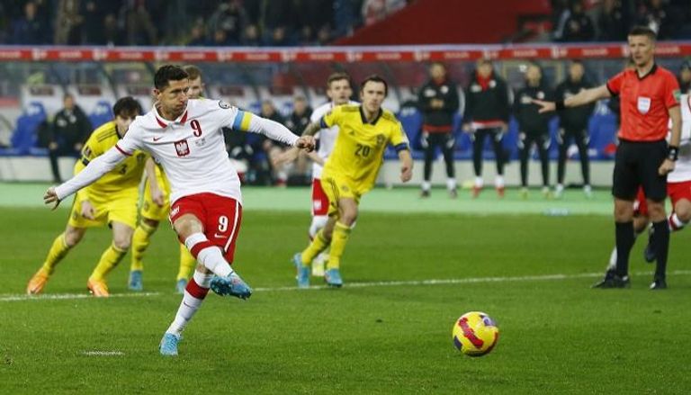 مباراة بولندا والسويد في تصفيات كأس العالم 2022