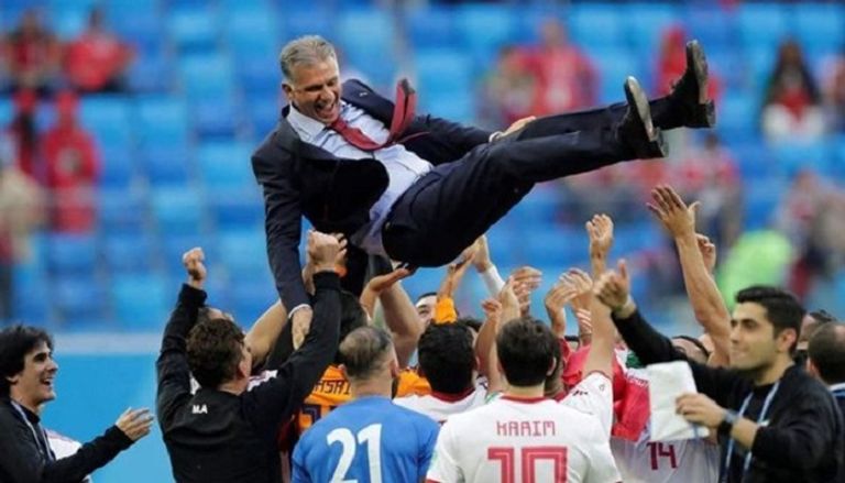 كارلوس كيروش مع منتخب إيران كارلوس كيروش مدرب منتخب مصر الحالي