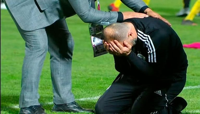 جمال بلماضي مدرب الجزائر