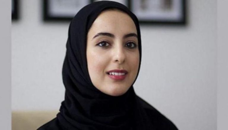 شما بنت سهيل بن فارس المزروعي وزيرة الدولة الإماراتية لشؤون الشباب 