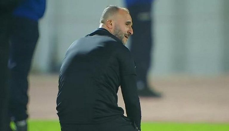 جمال بلماضي مدرب منتخب الجزائر