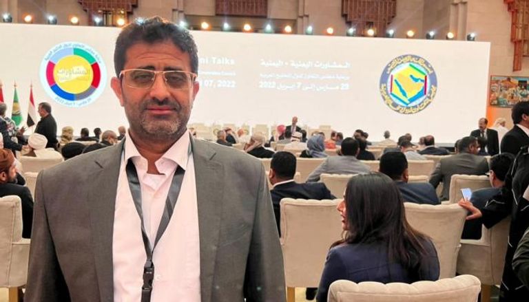 محمد الفقيه عضو وفد المؤتمر الشعبي العام في مشاورات الرياض
