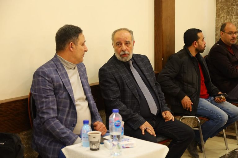 لطفي لبيب في عزاء عهدي صادق