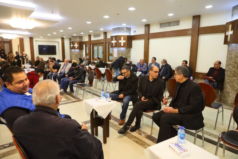 لطفي لبيب في عزاء عهدي صادق