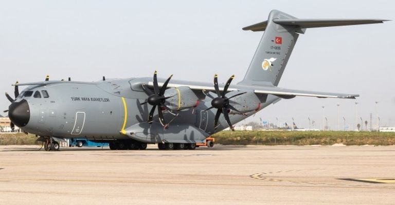 طائرة النقل العملاقة العاشرة تسلمتها تركيا