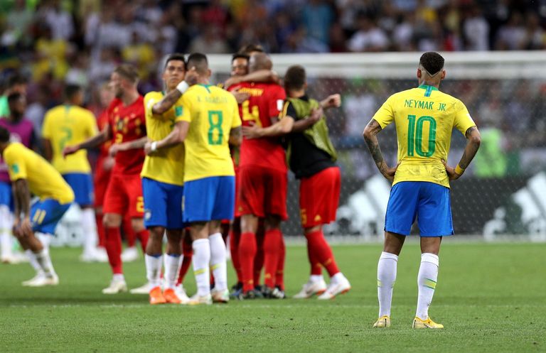 البرازيل ضد بلجيكا