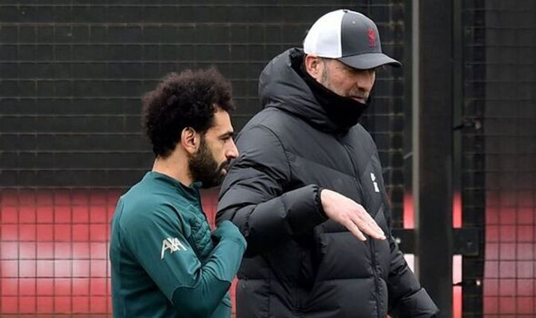 كلوب وصلاح يورجن كلوب ومحمد صلاح