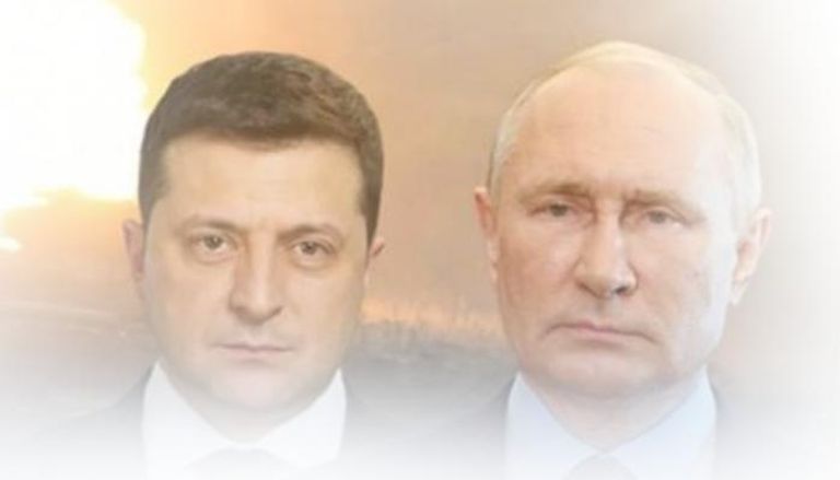 رئيسا روسيا وأوكرانيا