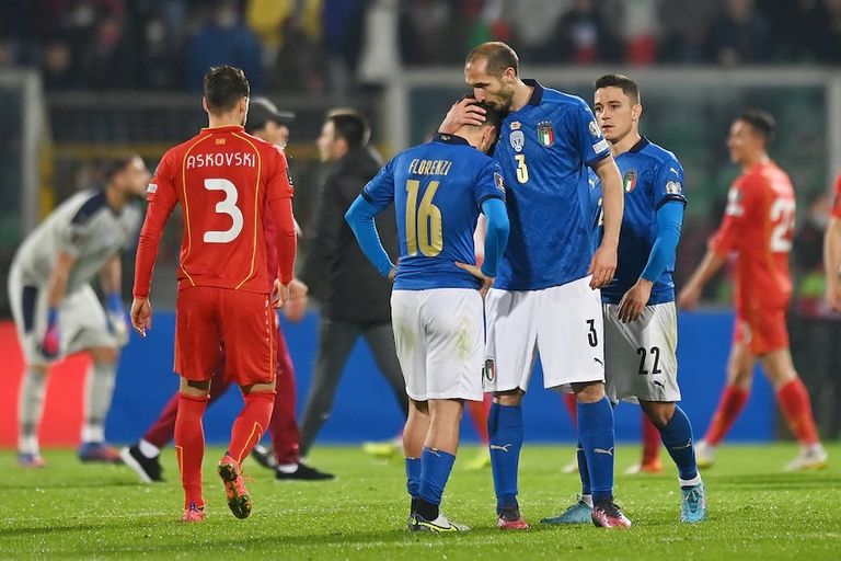 منتخب إيطاليا يغيب عن قرعة كأس العالم 2022