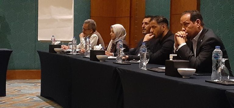 وزير العمل الليبي علي العابد