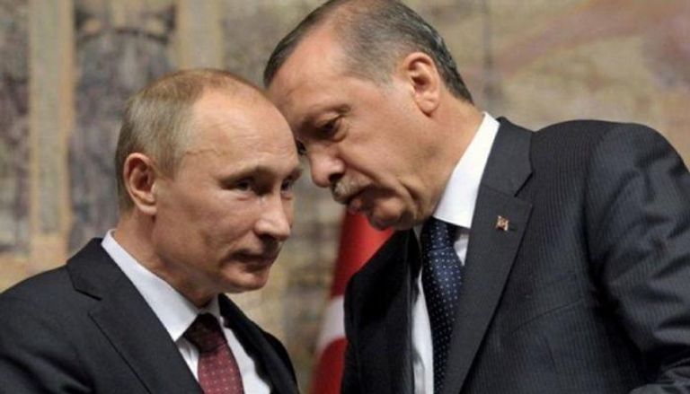 لقاء سابق بين أردوغان وبوتين