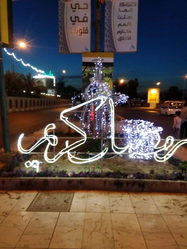 مجسمات رمضانية في الأعظمية