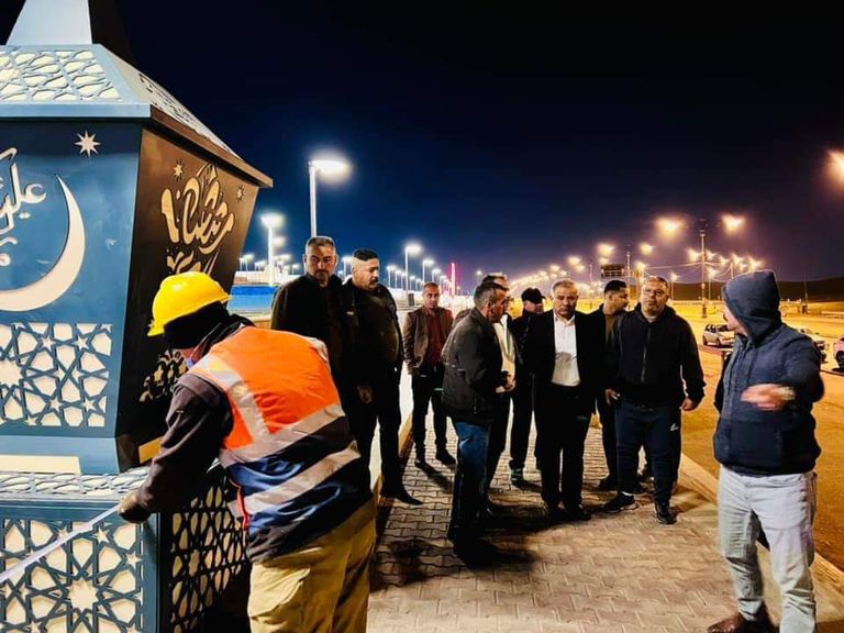 مجسمات رمضانية في الأعظمية