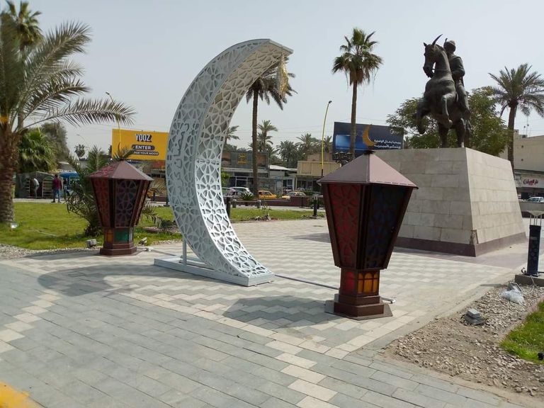 مجسمات رمضانية في الأعظمية