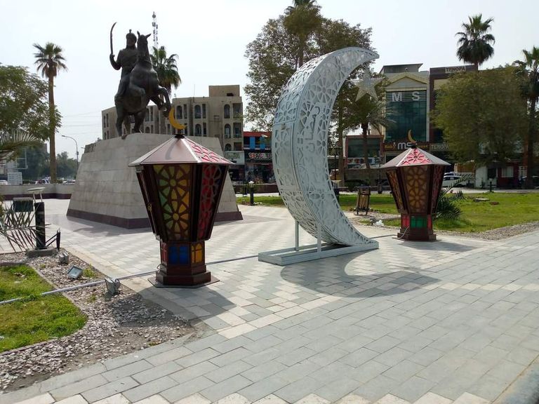 مجسمات رمضانية في الأعظمية