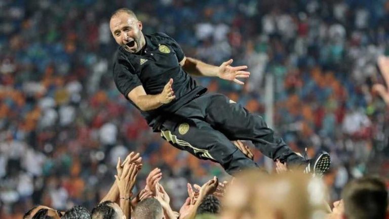 جمال بلماضي جمال بلماضي مدرب منتحب الجزائر