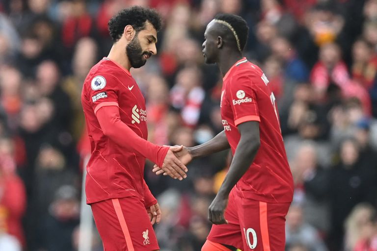 محمد صلاح وساديو ماني ثنائي ليفربول