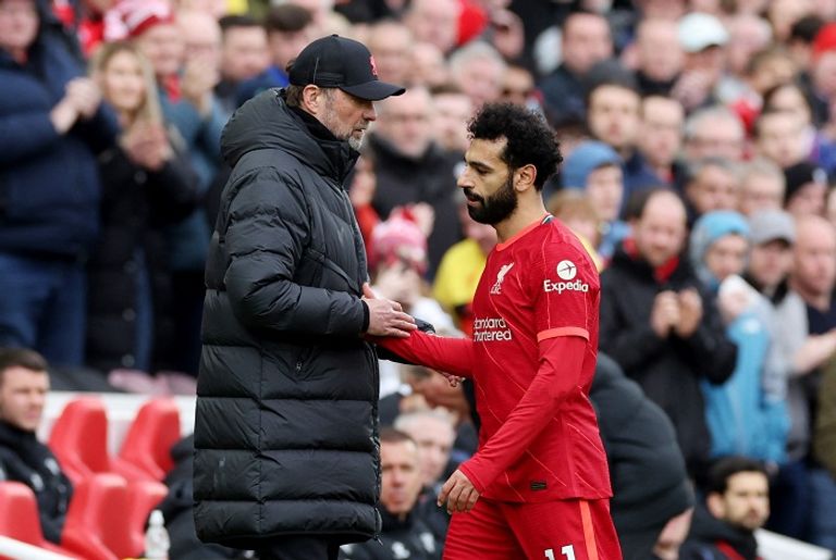 محمد صلاح وساديو ماني ثنائي ليفربول