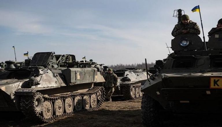دبابات أوكرانية روسية الصنع