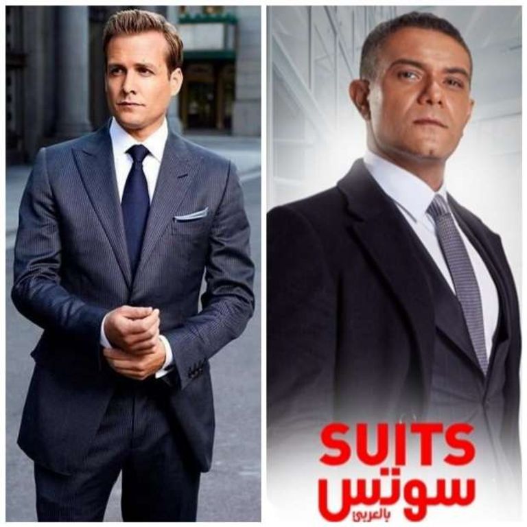 مشهد من مسلسل سوتس بالعربي