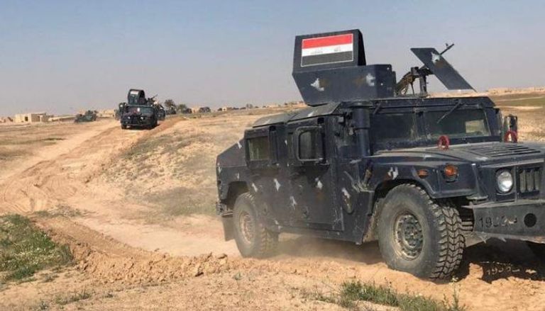 آليات عراقية خلال عملية أمنية لملاحقة داعش - أرشيفية