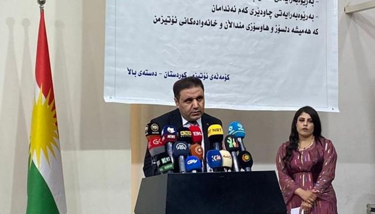 كمال جابري رئيس جمعية التوحد في كردستان العراق
