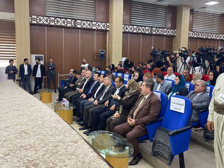 كمال جابري رئيس جمعية التوحد في كردستان العراق