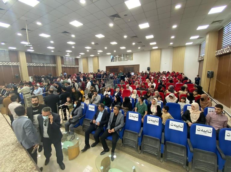 كمال جابري رئيس جمعية التوحد في كردستان العراق